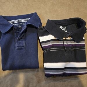 2 used polo shirts